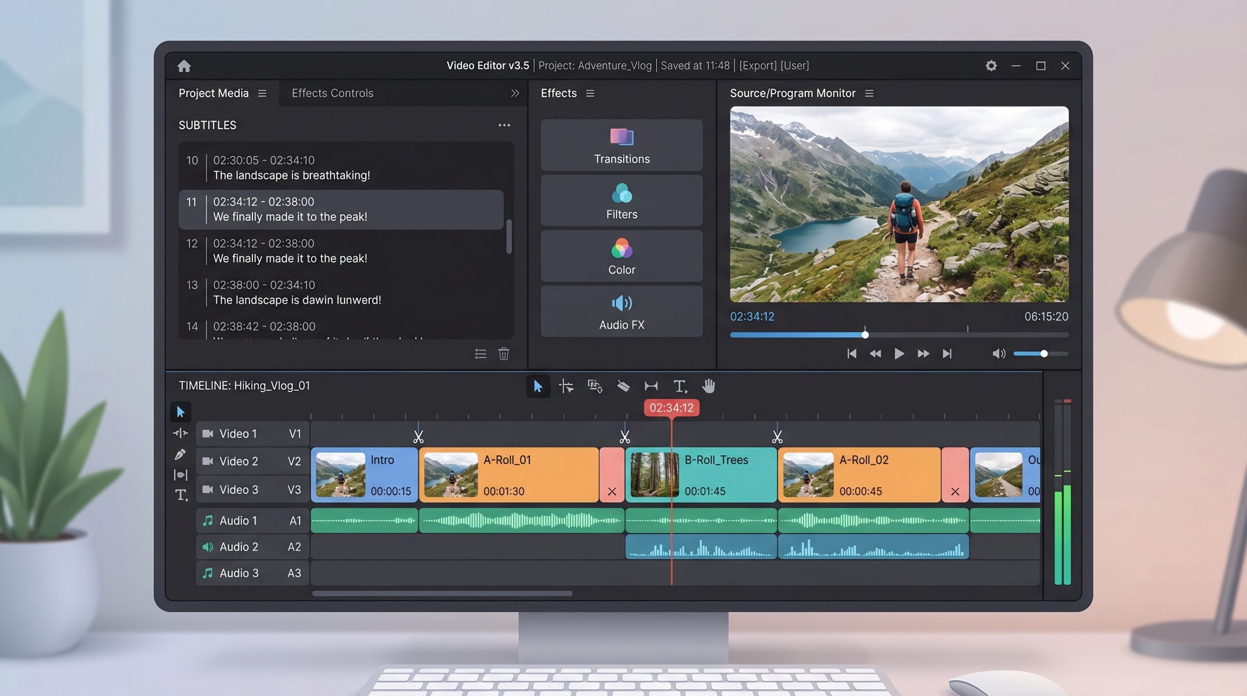 Funciones principales de CapCut para editar vídeo, añadir subtítulos y aplicar efectos
